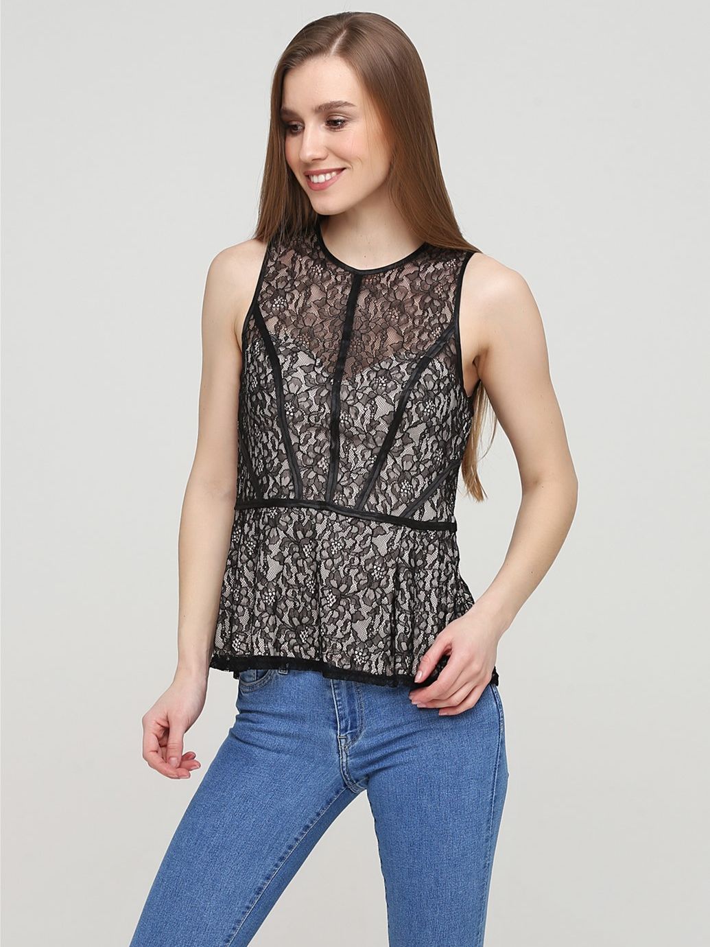 

Топ H&M 0-1143 38 Черный