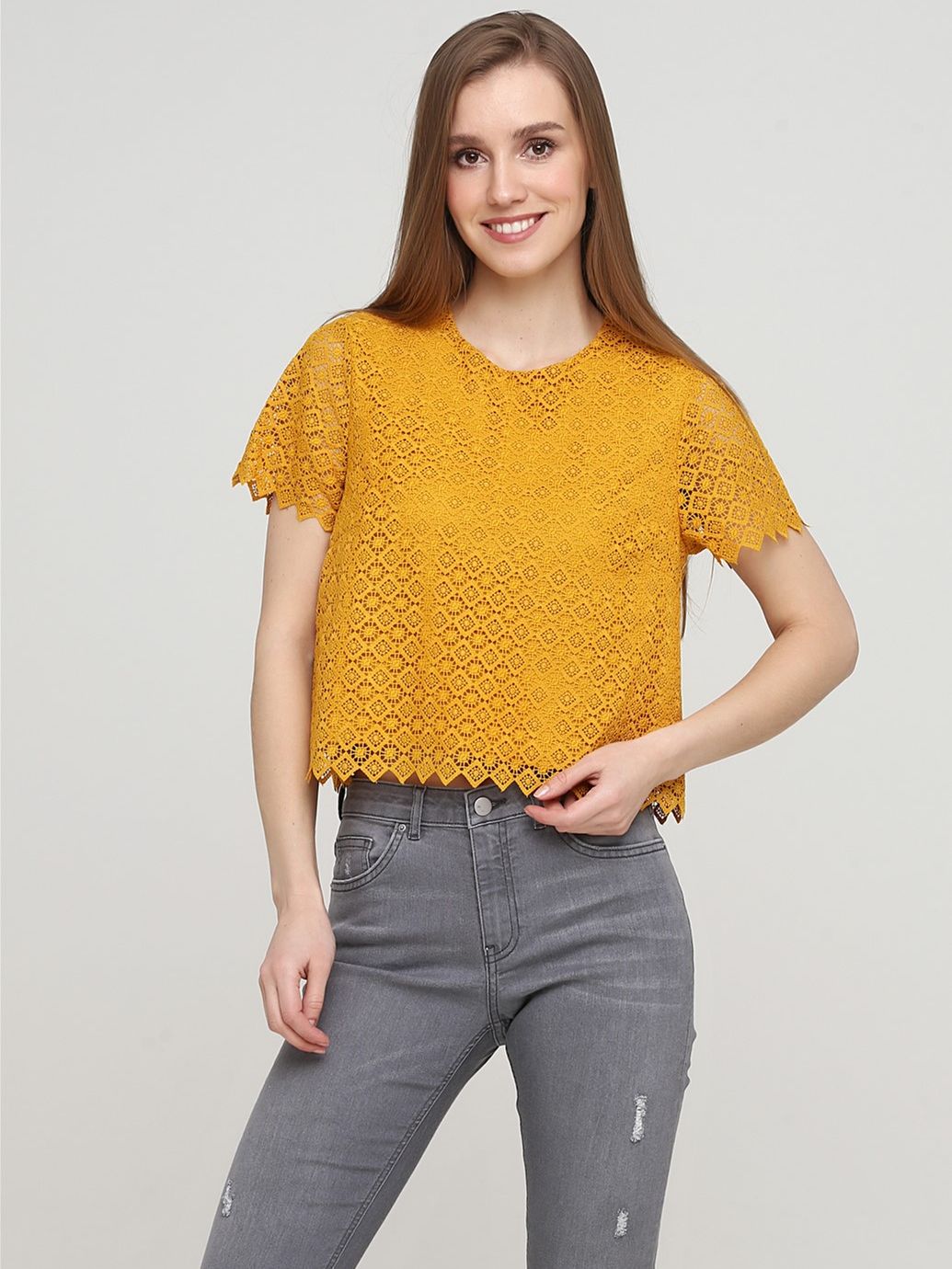 

Топ H&M 0-1145 S Желтый