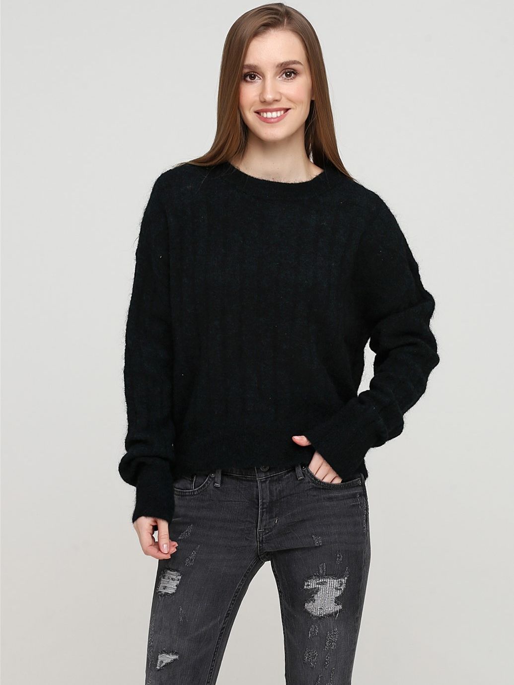 

Джемпер H&M 0-1173  Темно-зеленый, Джемпер H&M 0-1173 S Темно-зеленый