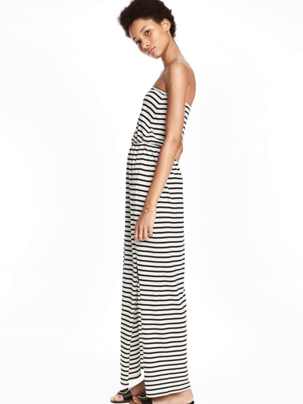 

Сарафан H&M 220094 L Черный с белым