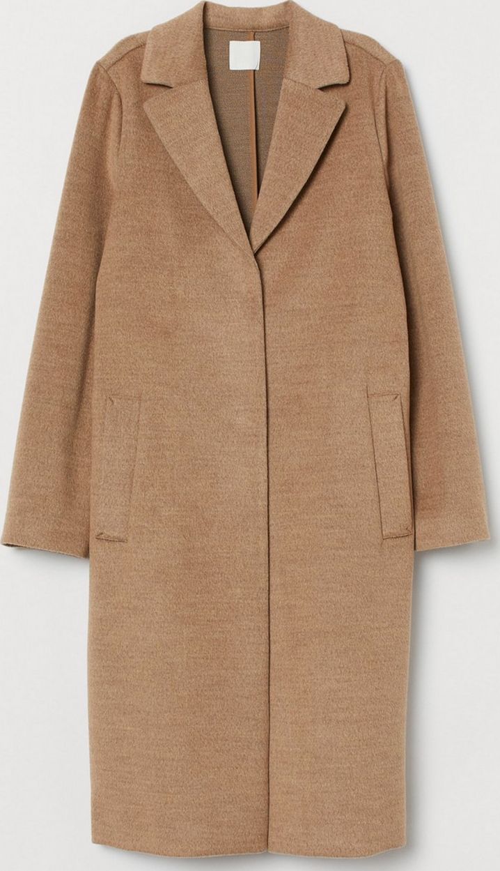 

Пальто H&M 755361 44 Бежевое
