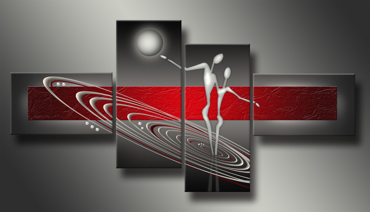 

Модульная картина на холсте Holst Art из 4-х частей Космос 65х130 см