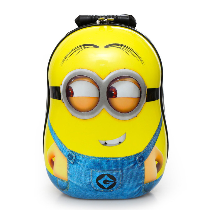 

Рюкзак детский Beezzy Миньон мордашка жесткий 24 х 32 х 15 см желтый