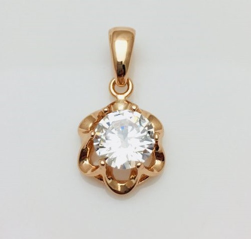 

Кулон для женщины Камушек в абажуре Jewelry Fallon 18К Циркон