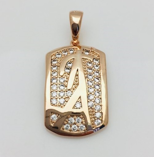 

Кулон для женщины с позолотой Jewelry Fallon FJ Циркон 23 х 15 мм