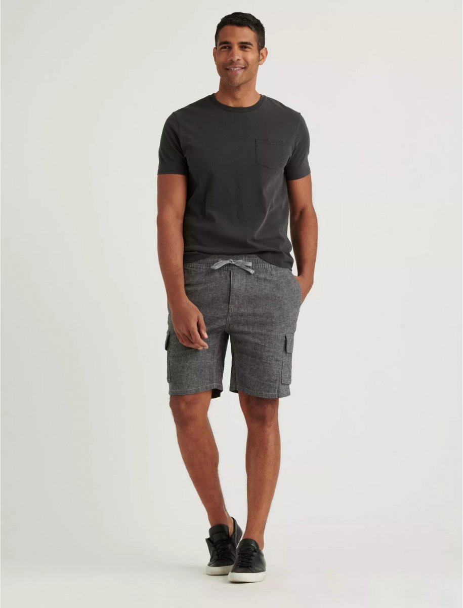 

Шорти лляні Lucky Brand Laguna Cargo BLACK CHAMBRAY 7M20849  Серый, Шорти лляні Lucky Brand Laguna Cargo BLACK CHAMBRAY 7M20849 2XL Серый