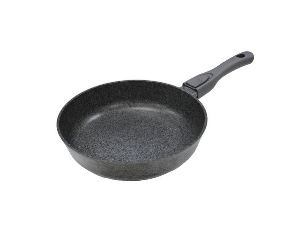 

Сковорода БИОЛ Granite Gray Induction без крышки, съемная ручка 26 см