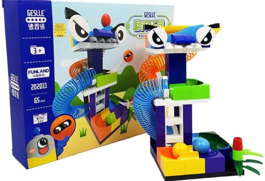 

Конструктор с пружинками Geslle Rolling Funland 65 деталей 11820