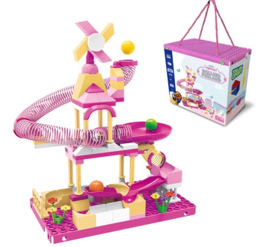 

Конструктор с пружинками Geslle Rolling Funland 134 детали 11822