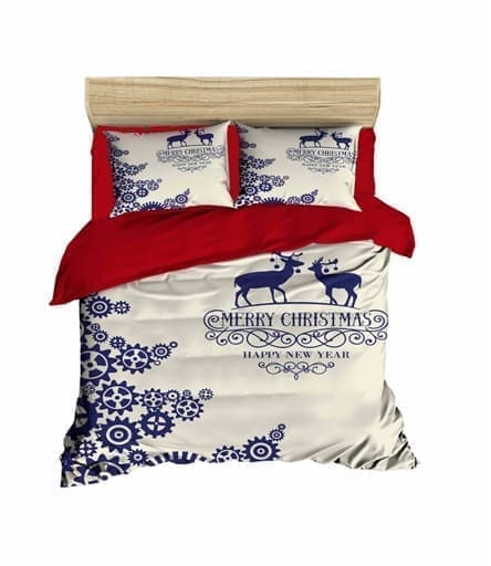 

Комплект постельного белья LIGHTHOUSE ranforce+3D Christmas Deers 200*220/4*50*70