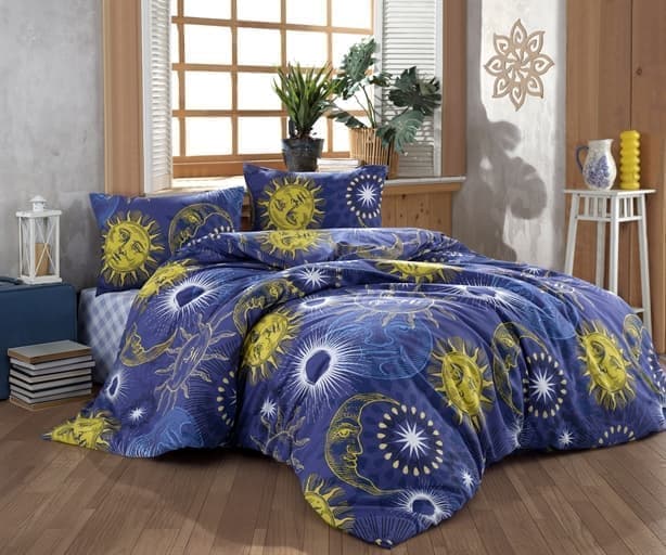 

Комплект постельного белья LIGHTHOUSE бязь голд SUN MOON 200*220/2*50*70
