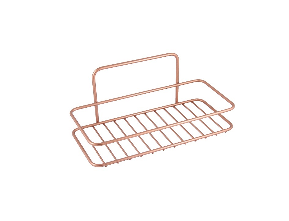 

Полка для ванной Metaltex Reflex copper 403509