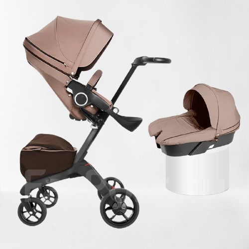 

Коляска универсальная 2в1 DSLAND V8 Brown Коричневый