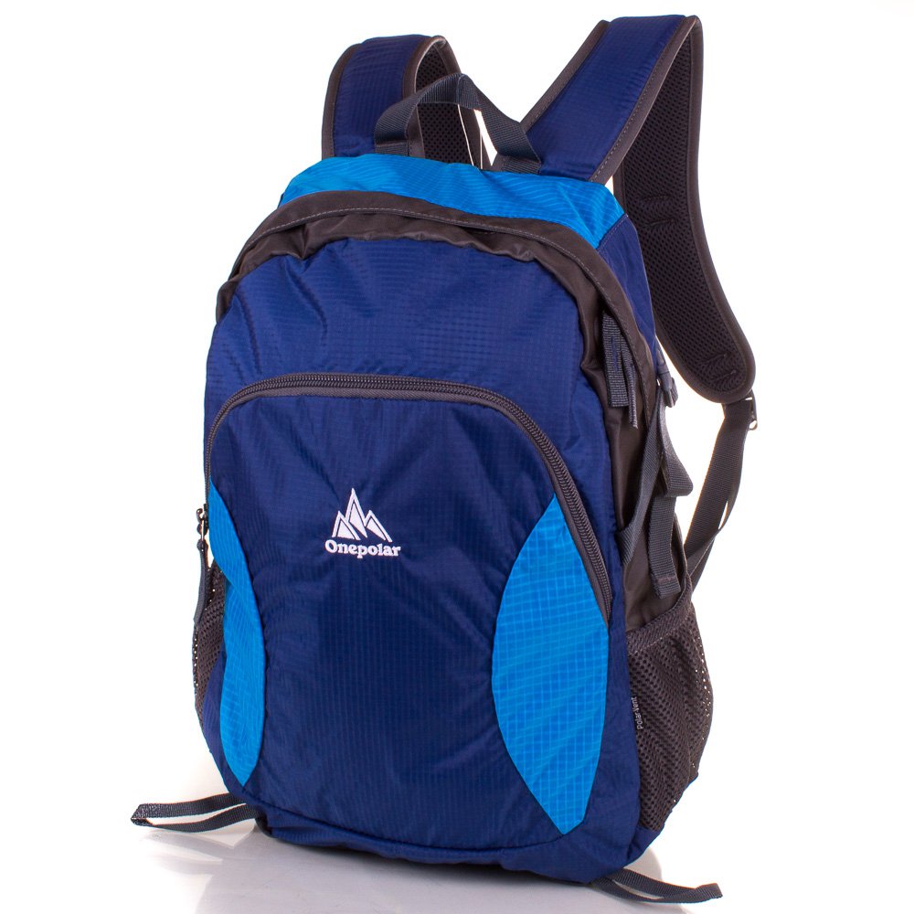 

Мужской спортивный рюкзак (W1798-blue) Onepolar 30х43х14 см Синий 000132138