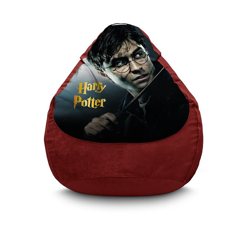 

Кресло мешок iPuff "Harry Potter. Portrait" Флок XXL (90x125 см) Коричневый