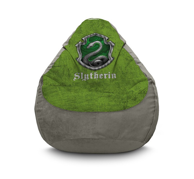 

Кресло мешок iPuff "Harry Potter. Slytherin" Флок XL (80x110 см) Серый