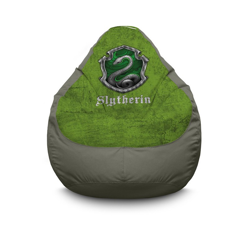 

Кресло мешок iPuff "Harry Potter. Slytherin" Оксфорд XL (80х110 см) Серый