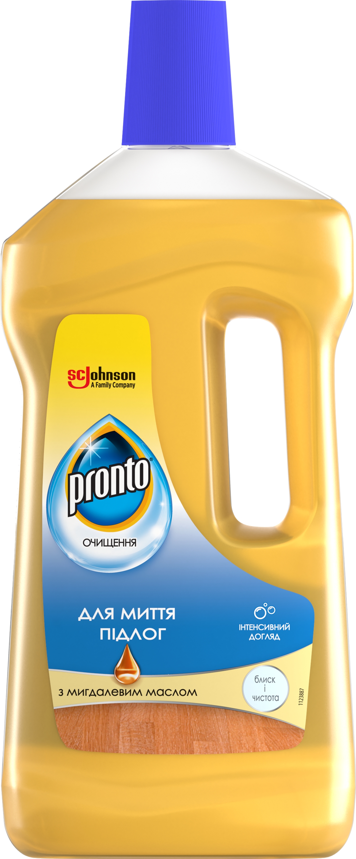  для мытья полов Pronto c миндальным маслом 750 мл .