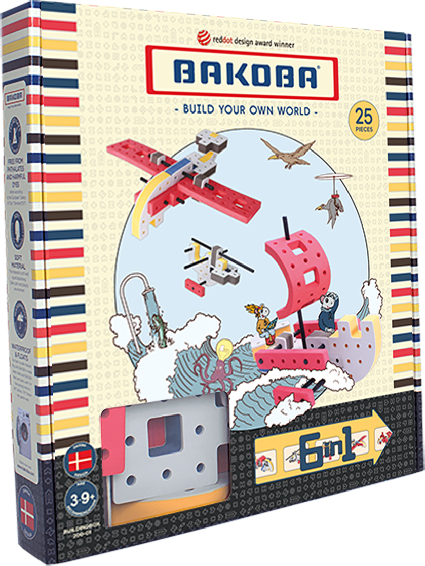 

Мягкий конструктор Bakoba 25 деталей (5700002036407)