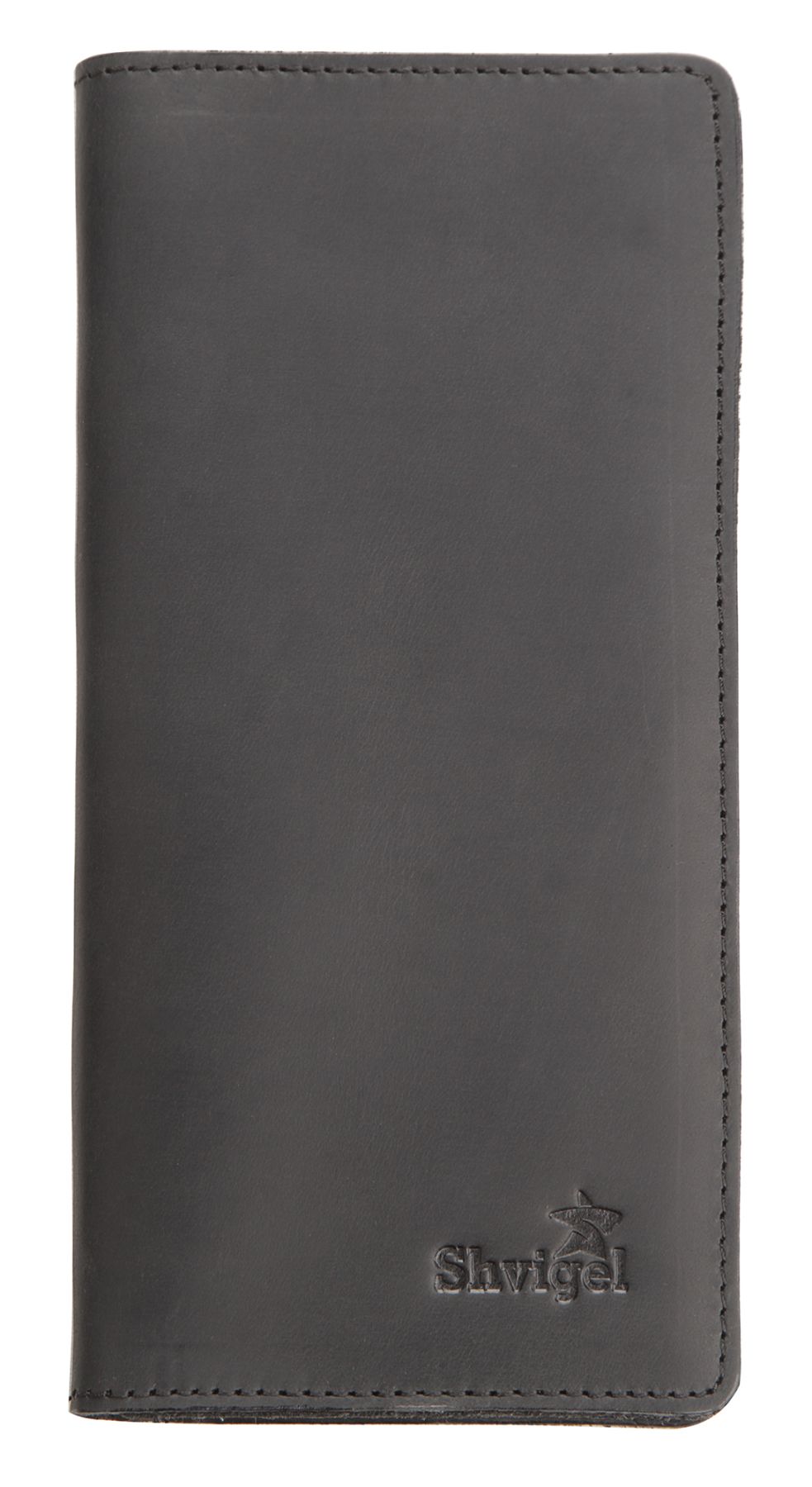 

Кошелек SHVIGEL из винтажной кожи черный SHVGL13794