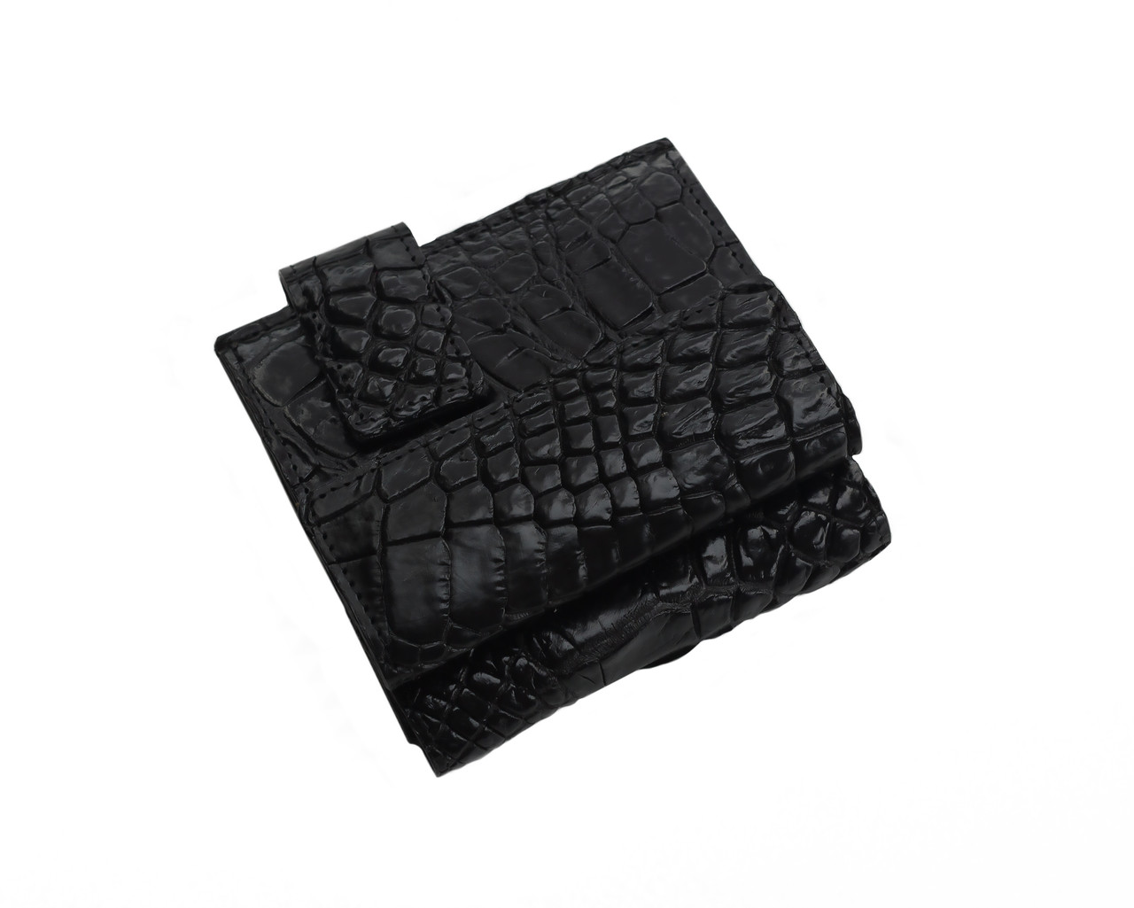 

Кошелек из кожи крокодила Ekzotic Leather Черный () xtclthrcw 91