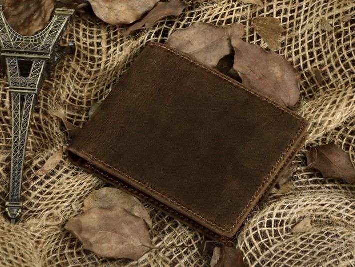 

Кошелек мужской Vintage коричневый Vntg14346