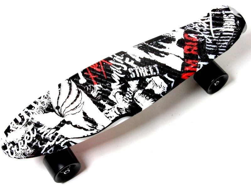 

Пенни борд (Penny Board) 22" с рисунком, "Street board"