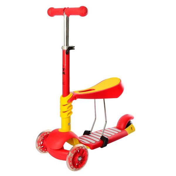 

Самокат-беговел iTrike MAXI JR 3-053-A-R Красный (120 мм PVC передние и 95 PVC мм задние)