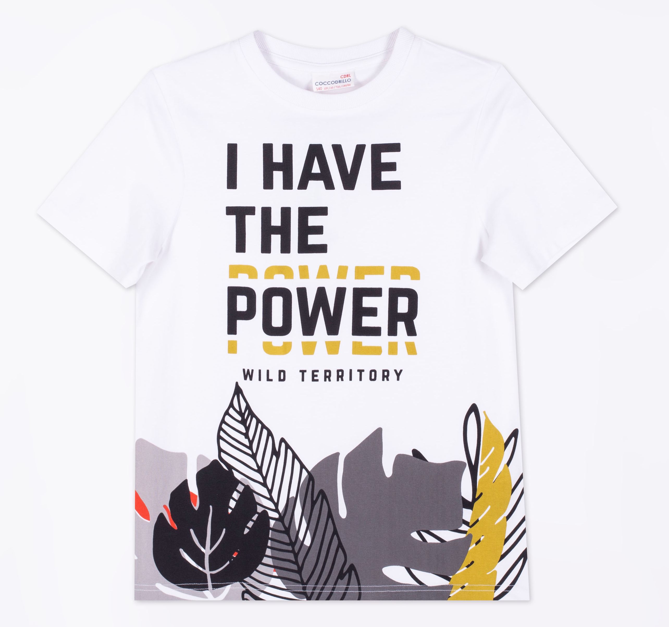 

Футболка Coccodrillo Wild Territory WC1143203WIL-001 134 см Белая