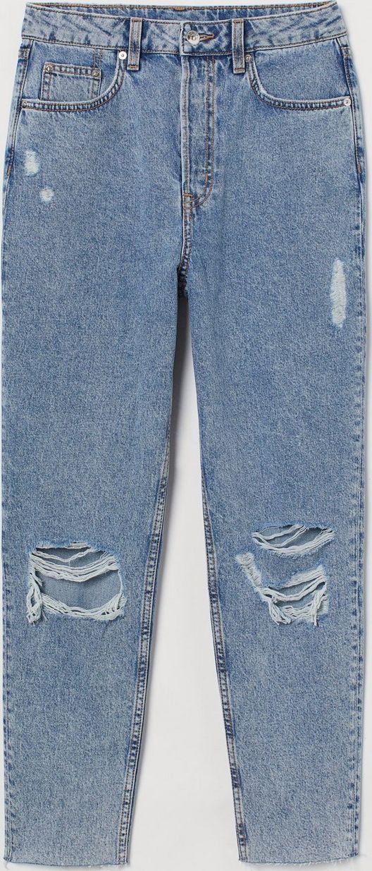 

Джинсы H&M 0640021_колени дырки 34 Синие