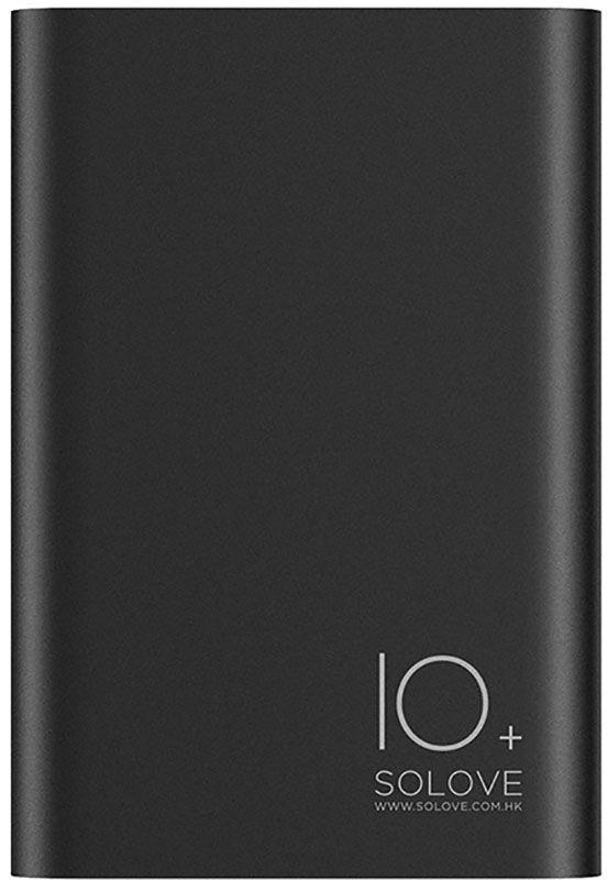 

Портативная батарея Solove A9s Portable Metallic Power Bank 10000mAh Black SlvF_49941