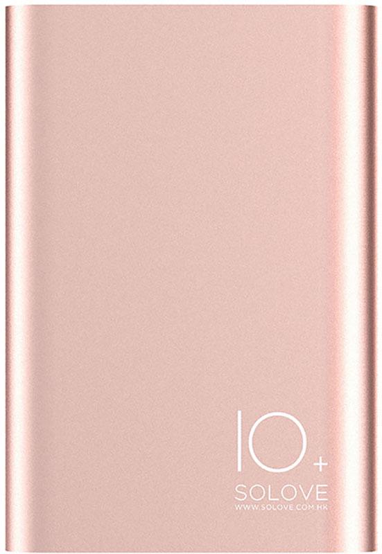 

Портативная батарея Solove A9s Portable Metallic Power Bank 10000mAh Rose gold SlvF_49948