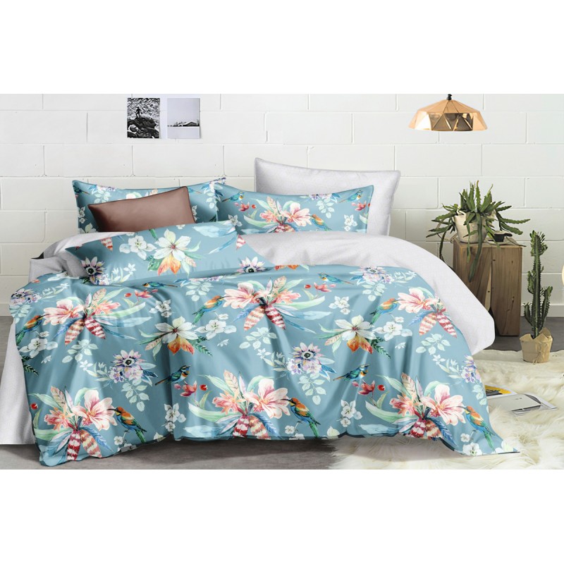 

Комплект постельного белья SoundSleep Flower bouquet сатин полуторный