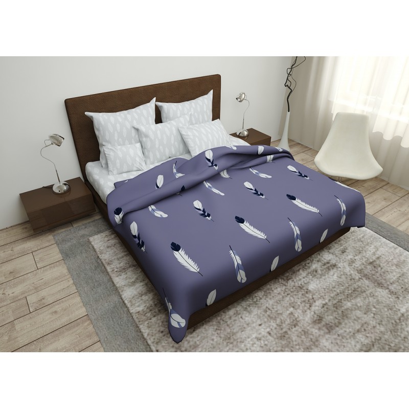

Комплект постельного белья Feather luck SoundSleep бязь евро