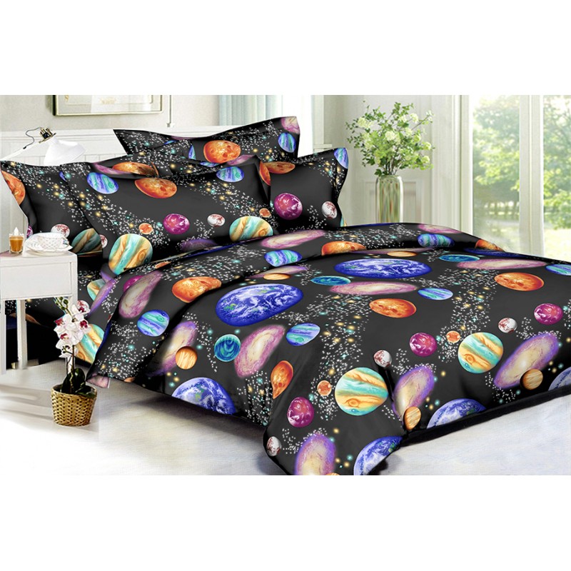 

Комплект постельного белья Planets SoundSleep Полисатин евро