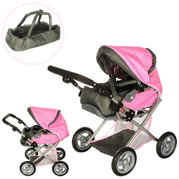 

Коляска 65826 для куклы Melogo Pink