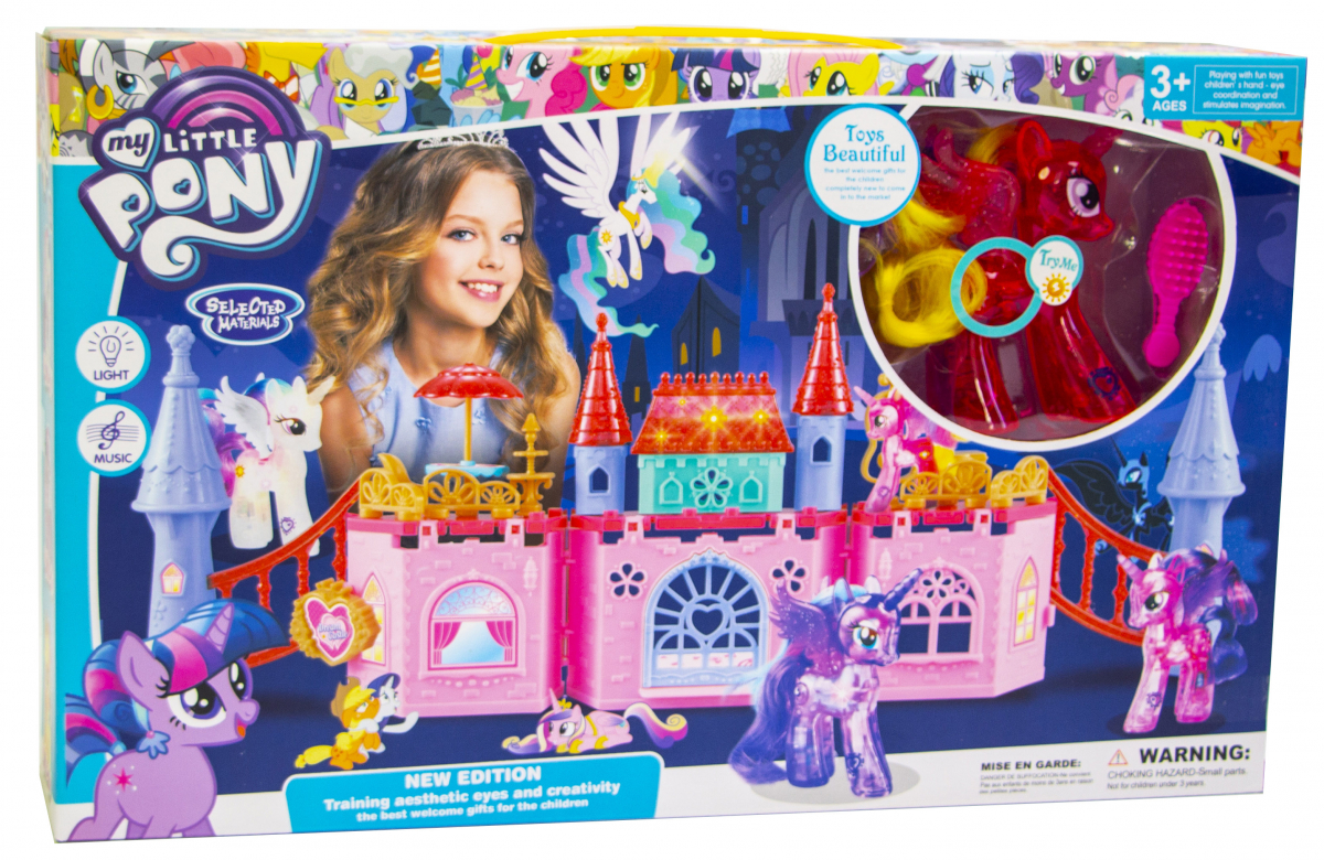 

Детский игровой набор из серии "MY LITTLE PONY", Замок
