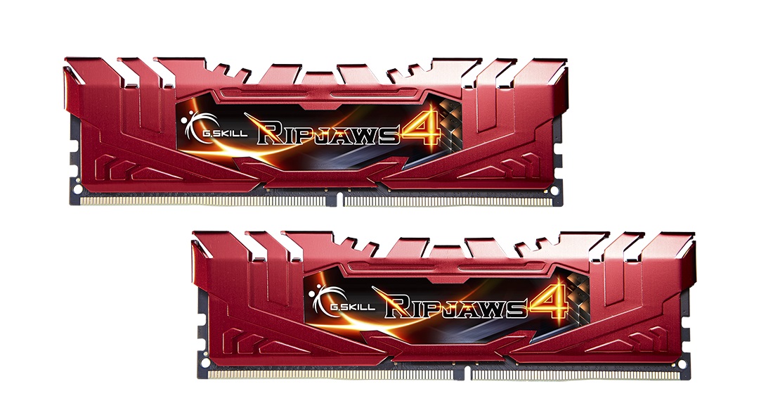 

Модуль памяти DDR4 2x8GB/2400 G.Skill Ripjaws 4 (F4-2400C15D-16GRR)