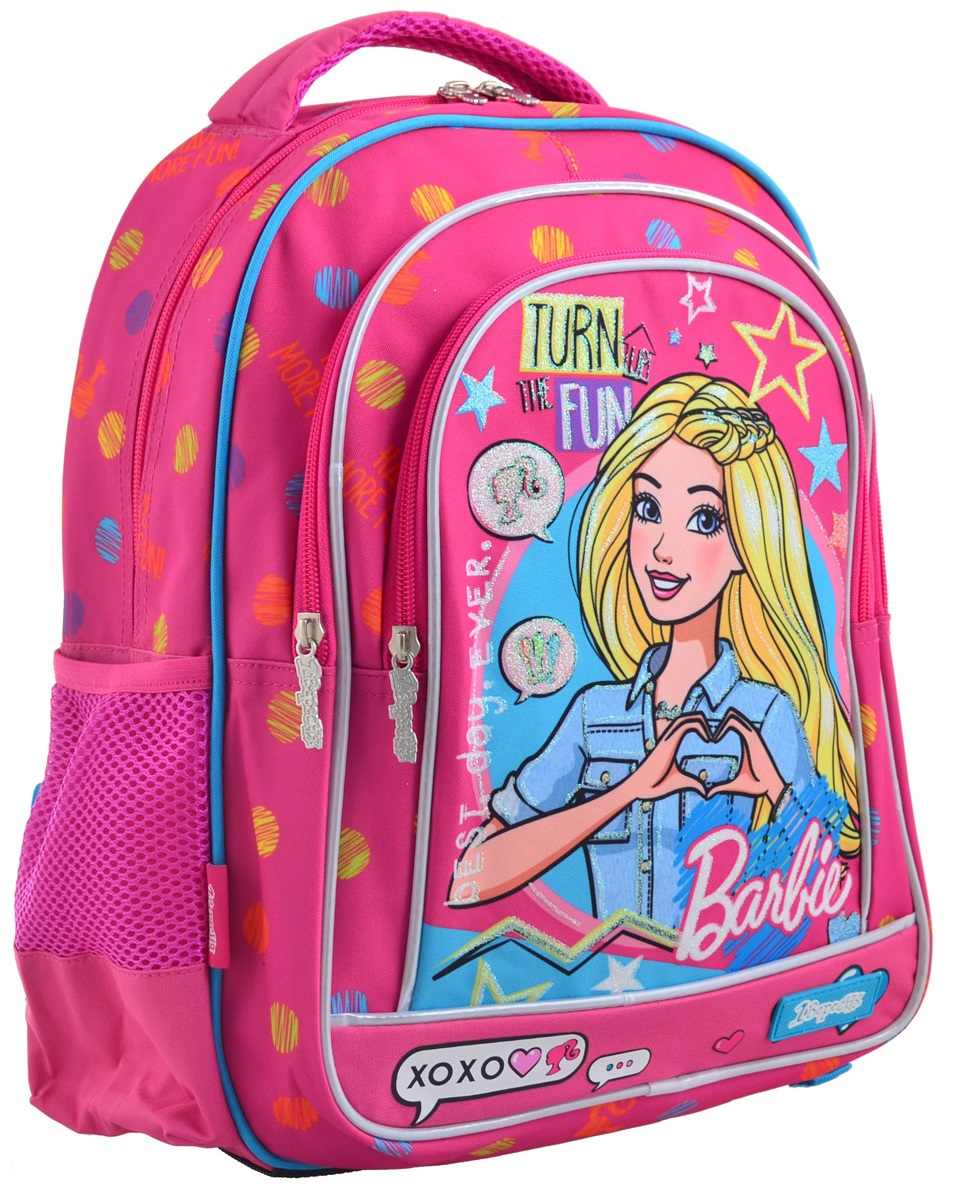 

Рюкзак школьный 1 Вересня S-22 Barbie 0.68 кг 29х37х12 см 12.5 л (556335)