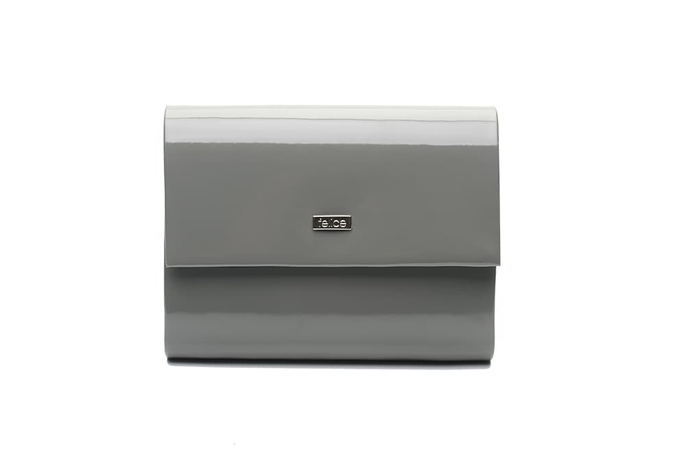 

Клатч серый женский FlcF14Gray