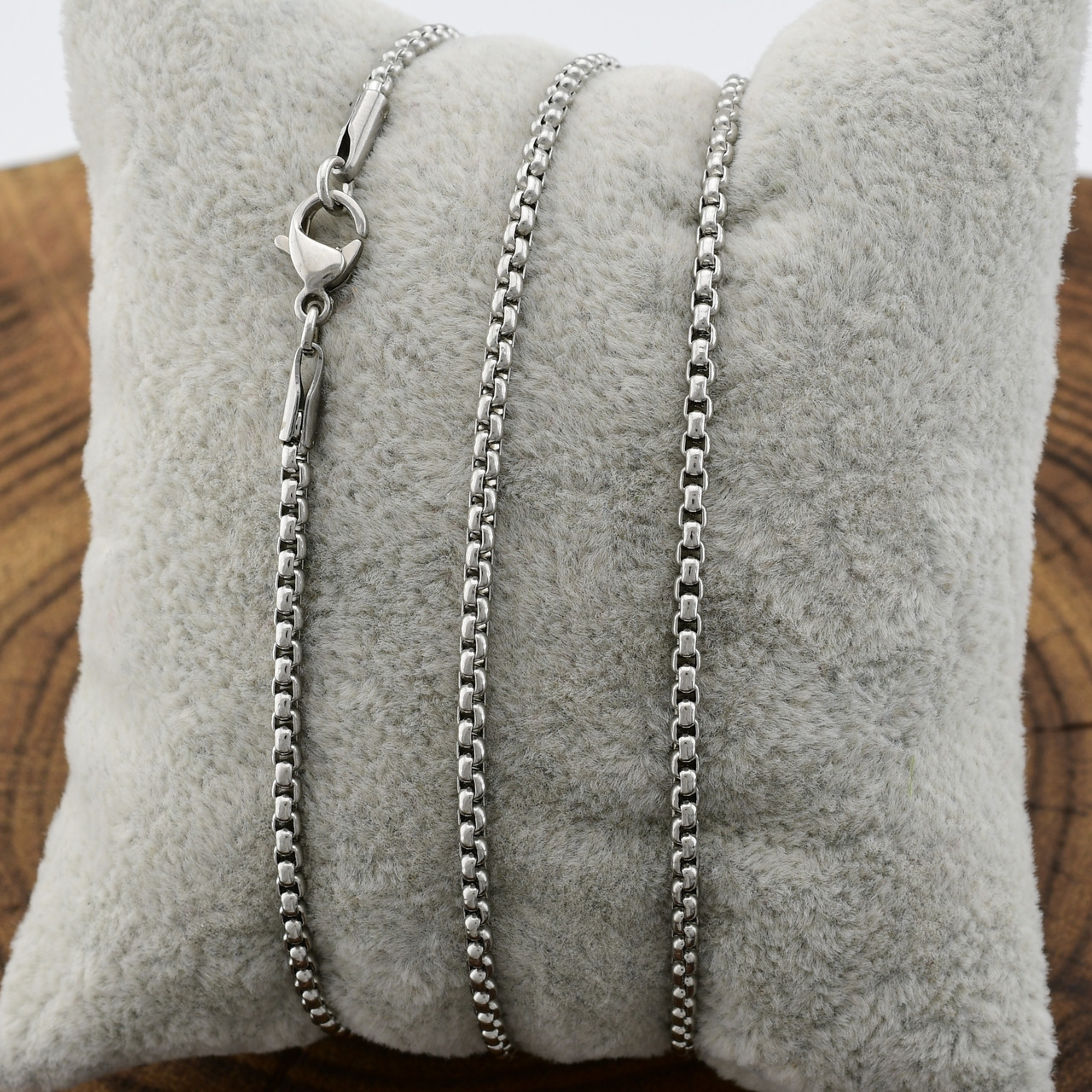 

Цепочка Xuping 45660 длина 55 см ширина 2 мм вес 7.3 г позолота Белое Золото