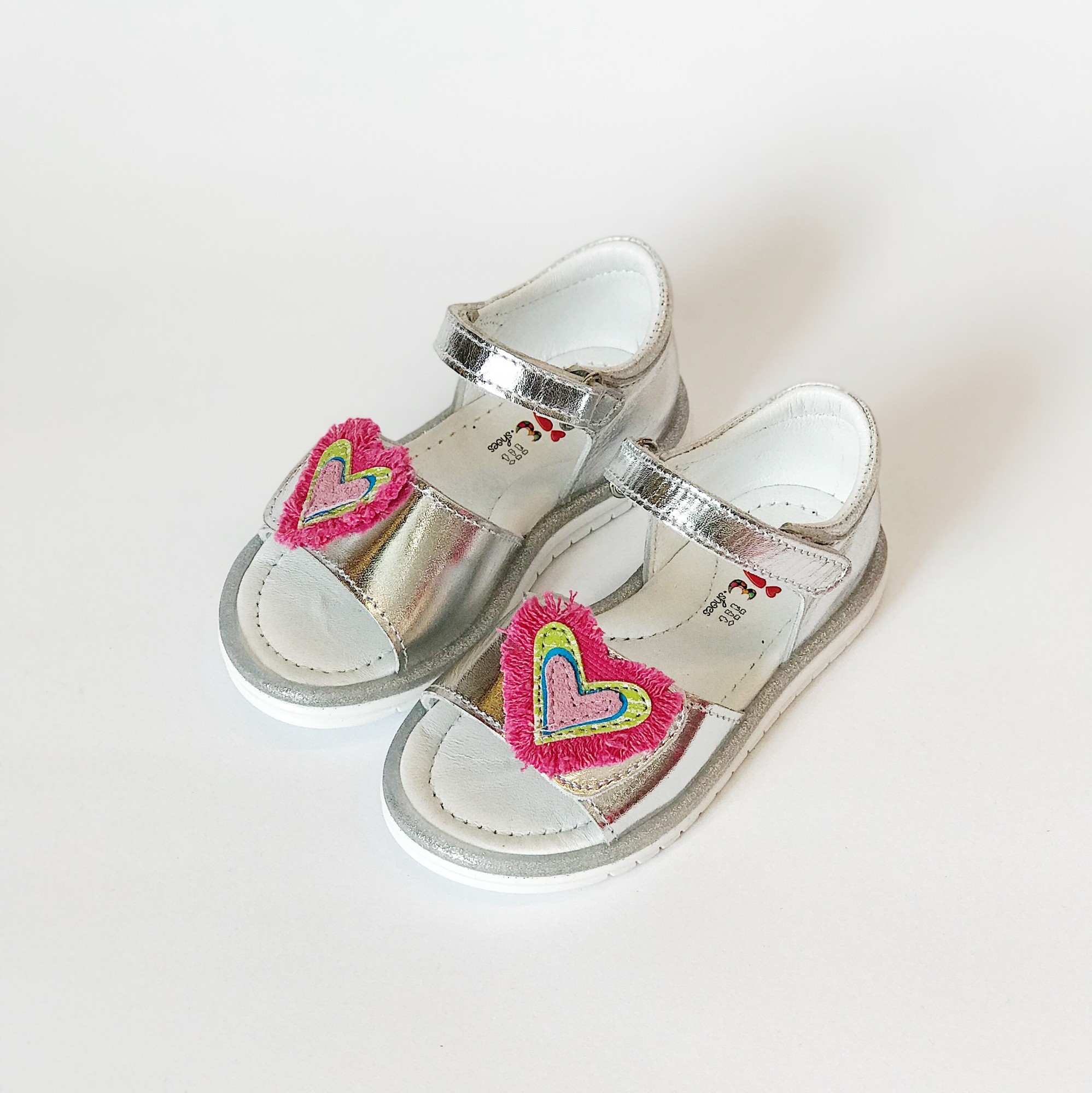 

Босоножки EVIE shoes Lovely 21 Серебристые (111-2K 21)
