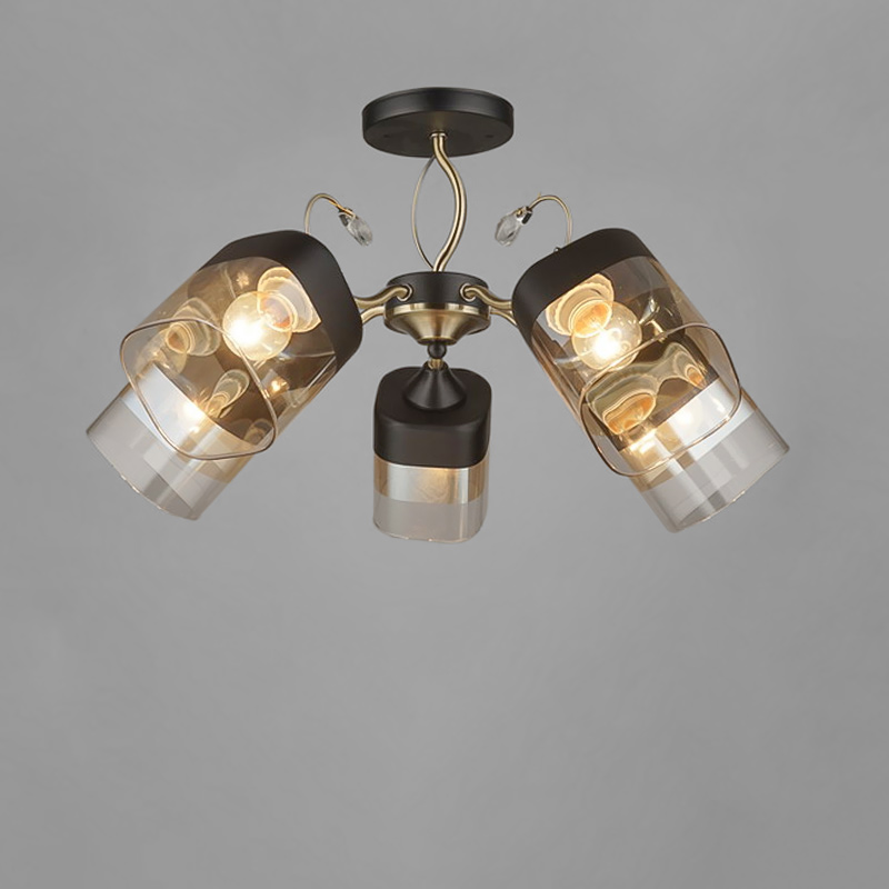 

Люстра потолочная Light House NM-15674/5 черная