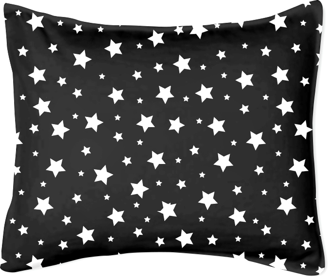 

Наволочка Cosas Starfall Black 70х70