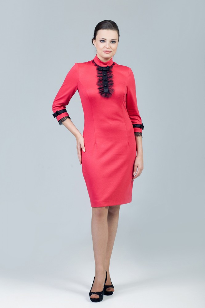 

Платье женское трикотажное Petro Soroka МС-1427-04 красное, Платье женское трикотажное Petro Soroka МС-1427-04 красное 50