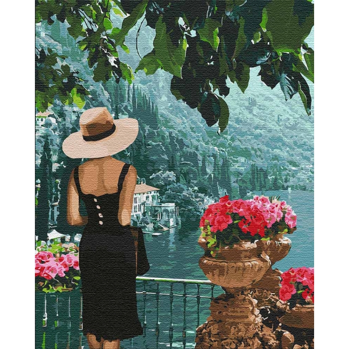 

Картина по номерам Таємнича незнайомка 40*50см Идейка КНО4745