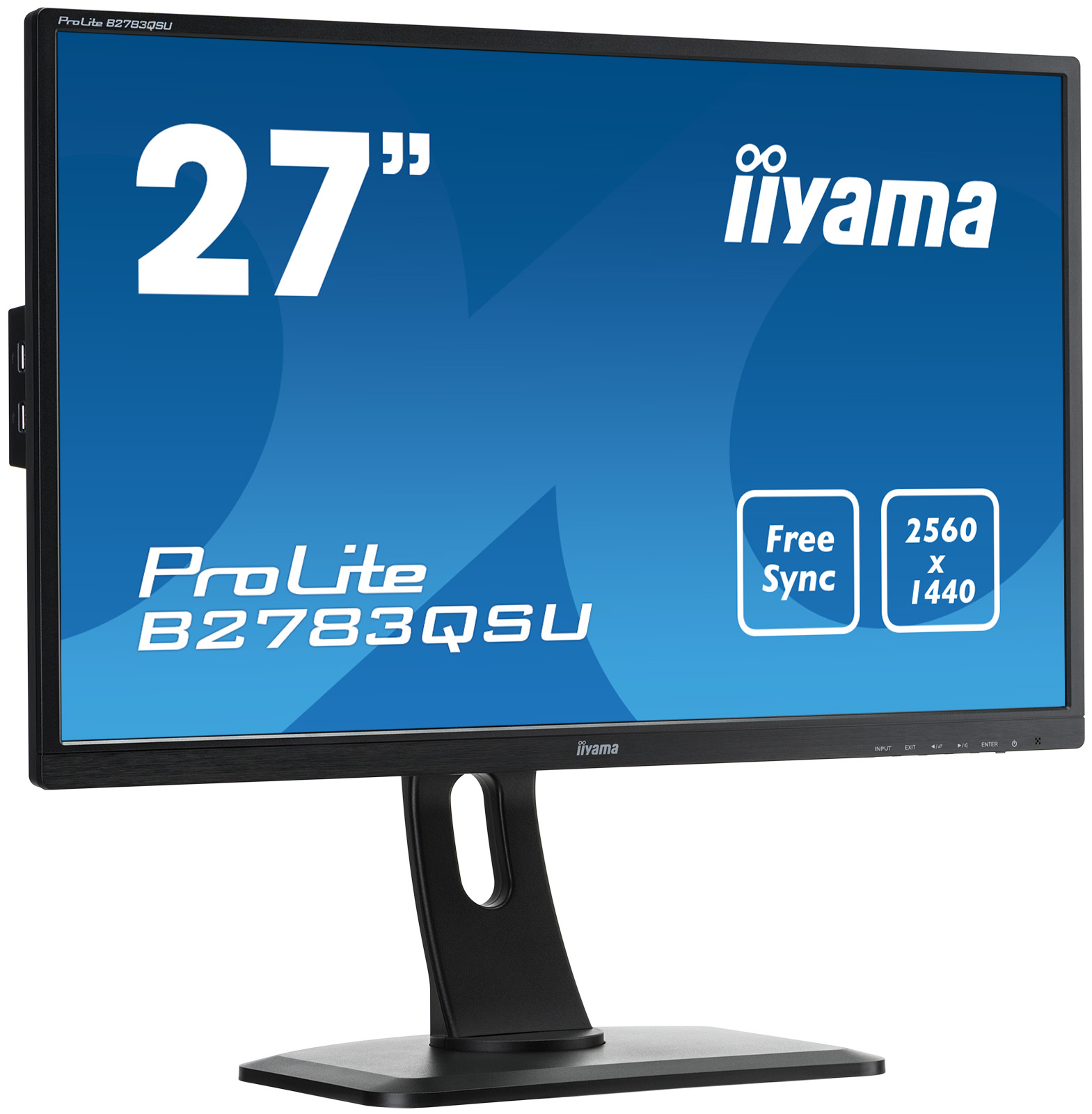 

Монитор iiyama 27" ProLite B2783QSU-B1