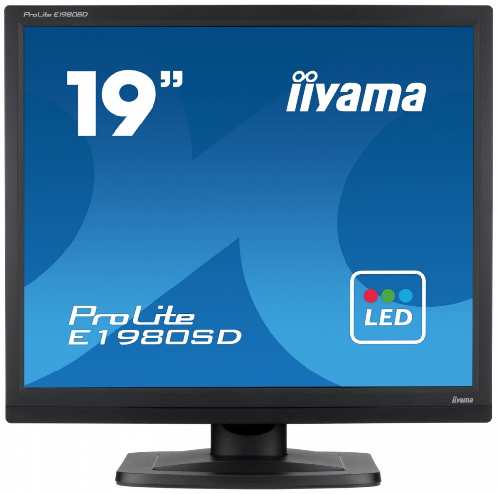 

Монитор iiyama 19" ProLite E1980SD-B1