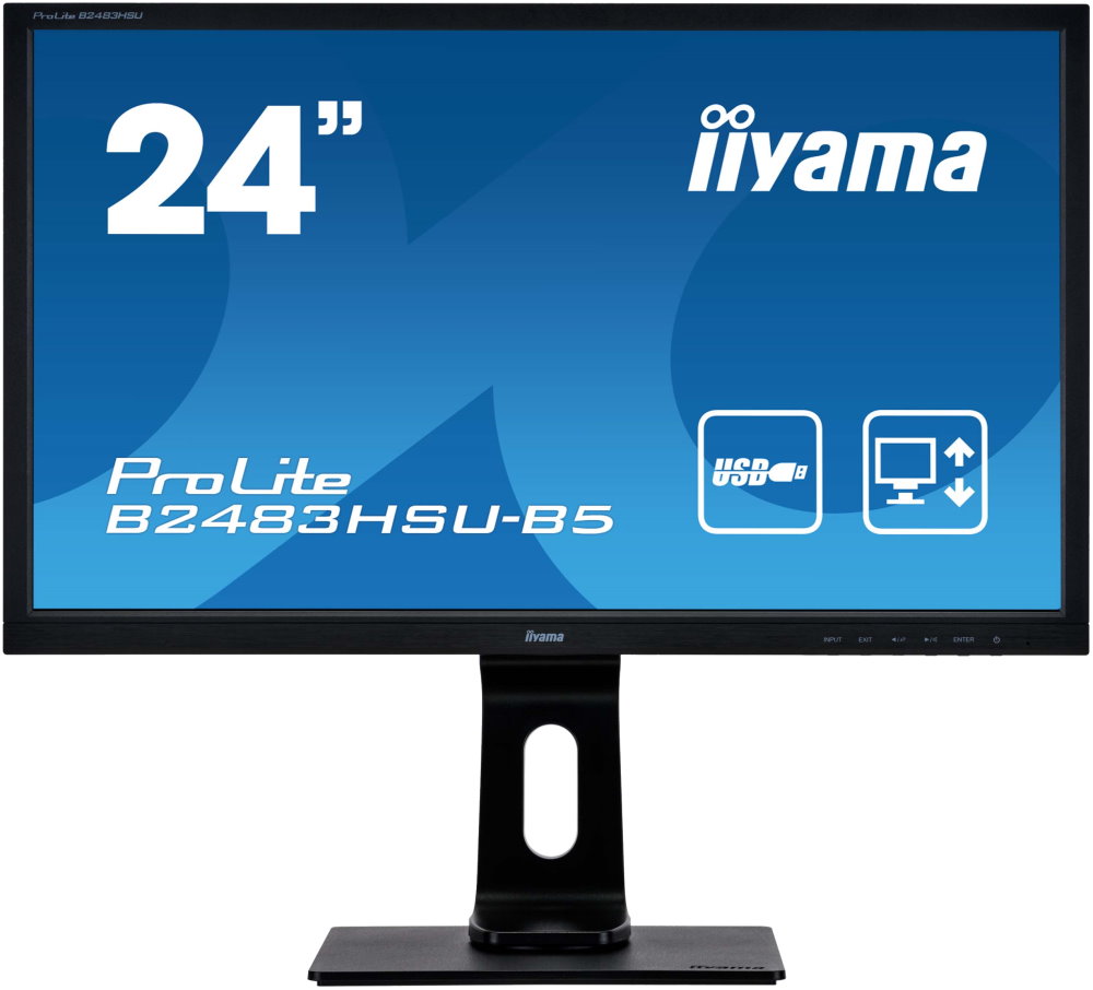 

Монитор iiyama 24" B2483HSU-B5