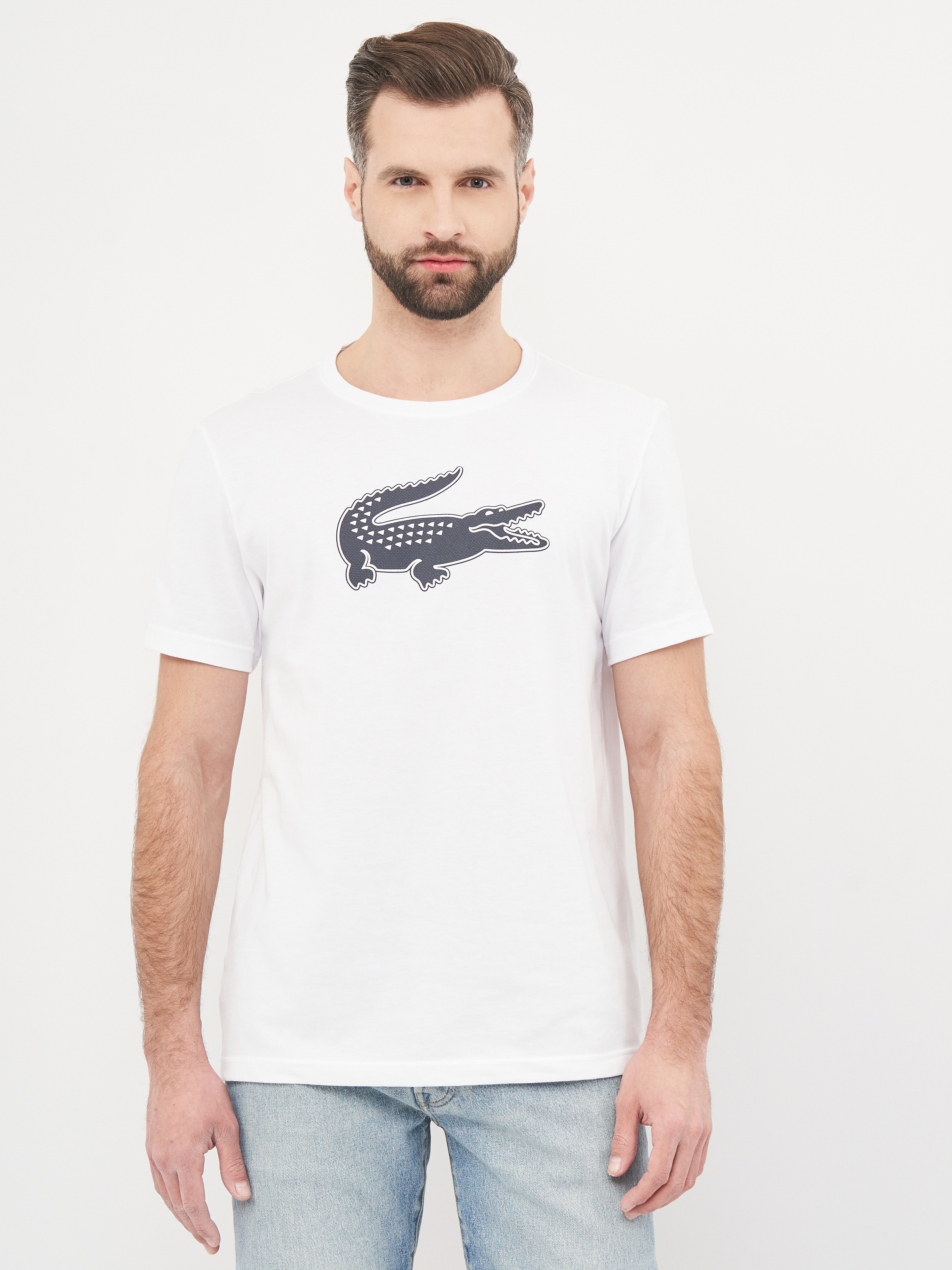 

Футболка Lacoste TH2042-522  (T4) White, Футболка Lacoste TH2042-522 M (T4) White